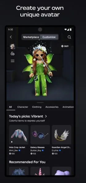 Create your own avatars