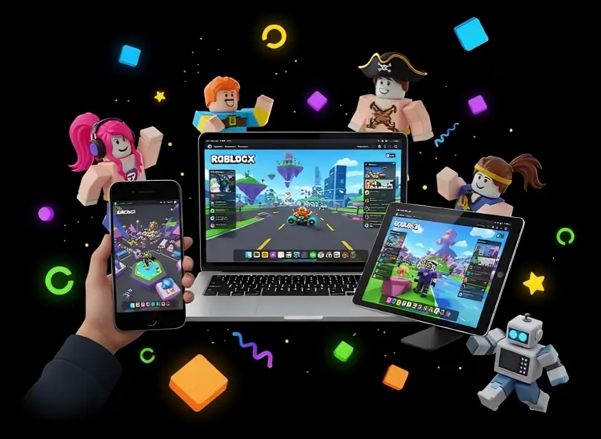 How Roblox Game looks on iPhones, Macs, and iPads