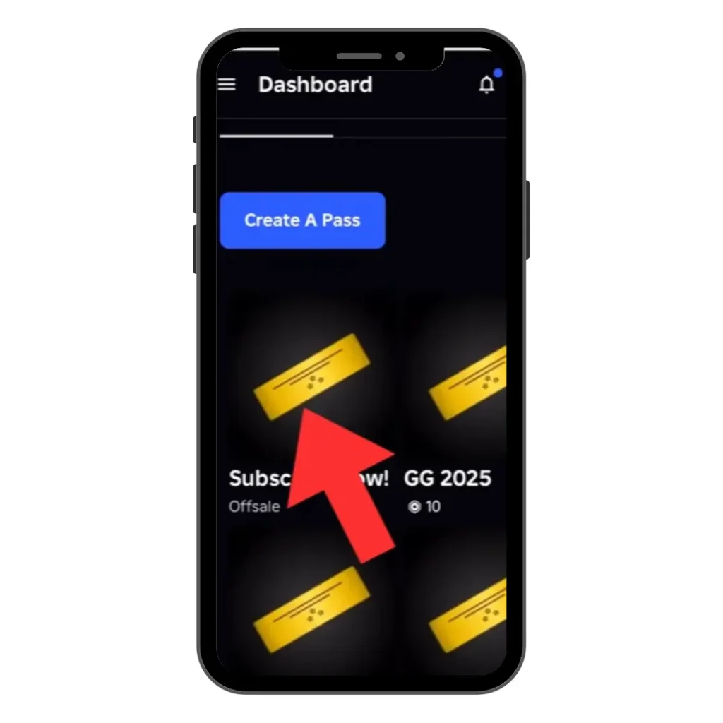 Choose Roblox Game pass design